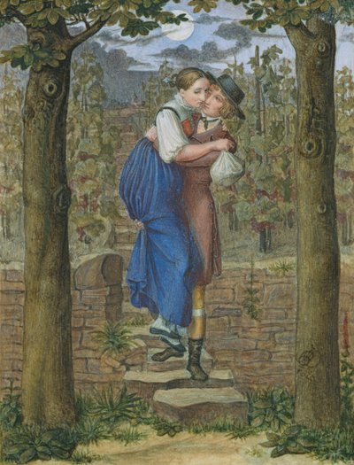 Hermann og Dorothea, 1828 av Julius Oldach