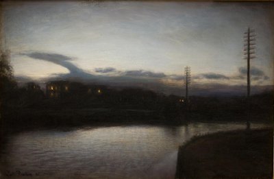 Kveldslandskap av Julius Paulsen