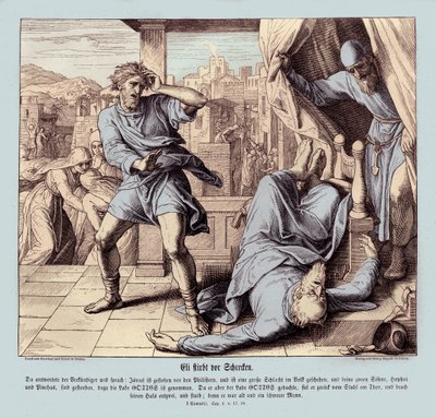 Death of Eli av Julius Schnorr von Carolsfeld