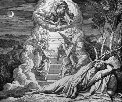 Jakobs skala av Julius Schnorr von Carolsfeld