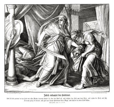 Judith halshugger Holofernes, Judiths bok av Julius Schnorr von Carolsfeld