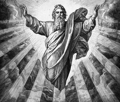 La det bli lys. Gud og skapelsen av Julius Schnorr von Carolsfeld