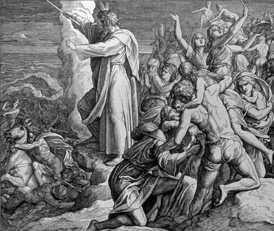Moise av Julius Schnorr von Carolsfeld