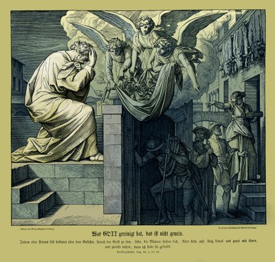 Peter og Cornelius menn, Apostlenes gjerninger av Julius Schnorr von Carolsfeld