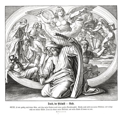 Salmer - omvendelse av Julius Schnorr von Carolsfeld