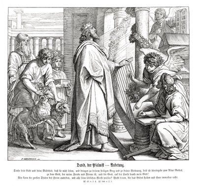 Salmer - tilbedelse av Julius Schnorr von Carolsfeld