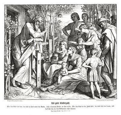 Barneoppdragelse, Siraks bok av Julius Schnorr von Carolsfeld