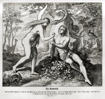 Syndefallet, 1. Mosebok av Julius Schnorr von Carolsfeld