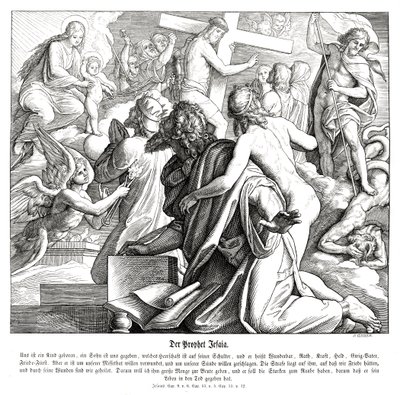 Profeten Jesaja av Julius Schnorr von Carolsfeld