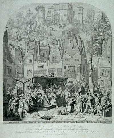 Ritter Curts Brautfahrt av Julius Thaeter