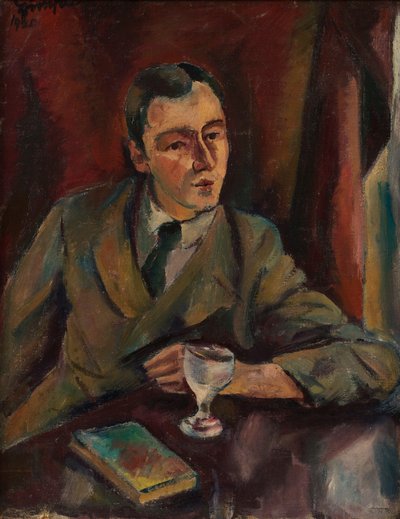 Portrett av en mann av Julius Zimpel jun.