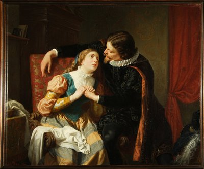 Egmont og Klärchen av Julius von Blaas