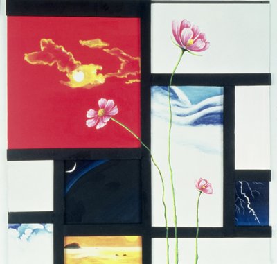 Malevich inspirert av Jung Sook Nam