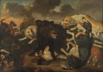 En villsvinjakt av Juriaen Jacobsz.