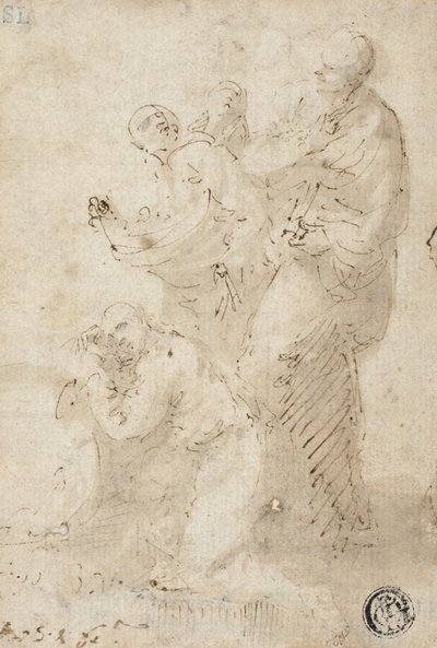 En gruppe figurer, ca. 1649 av Jusepe de Ribera