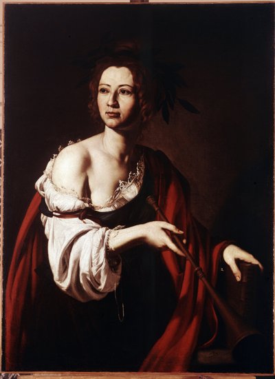 Allegori av historien. Maleri av Jose de Ribera kalt il Spagnoletto ""spanjolen"" (1591-1652) av Jusepe de Ribera