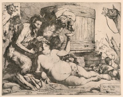 Drunken Silenus av Jusepe de Ribera