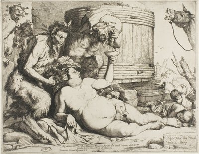 Drunken Silenus av Jusepe de Ribera
