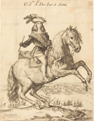 Ridesportrett av Don Juan av Østerrike av Jusepe de Ribera
