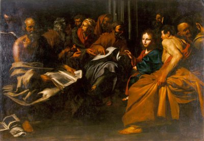 Jesus blant legene av Jusepe de Ribera