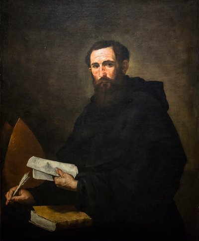 Den hellige Augustin av Jusepe de Ribera