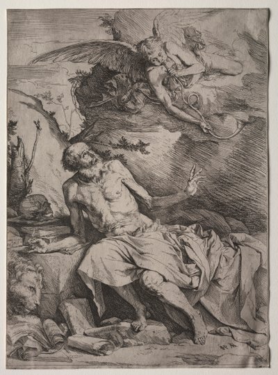 Den hellige Jerome av Jusepe de Ribera