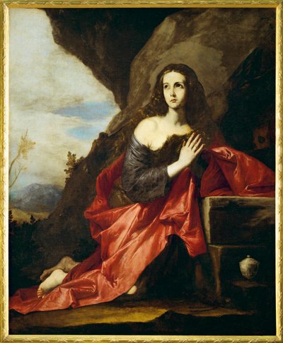 Den hellige Maria Magdalena eller den hellige Tais (maleri på lerret) av Jusepe de Ribera