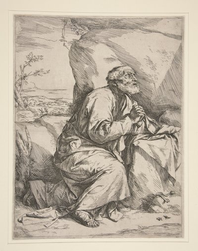 Sankt Peter i bot av Jusepe de Ribera