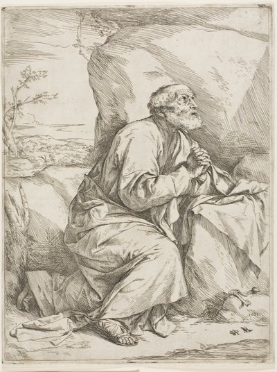 Sankt Peter i ørkenen av Jusepe de Ribera