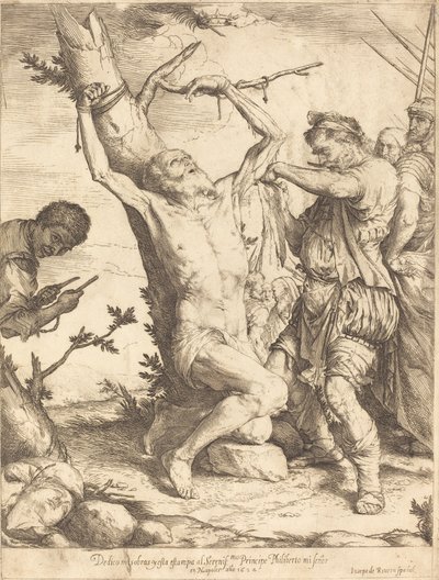 Martyrdommen til Saint Bartholomew av Jusepe de Ribera