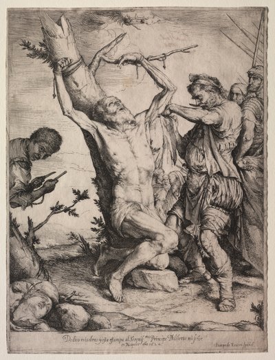 The Martyrdom of St. Bartholomew, 1624. av Jusepe de Ribera