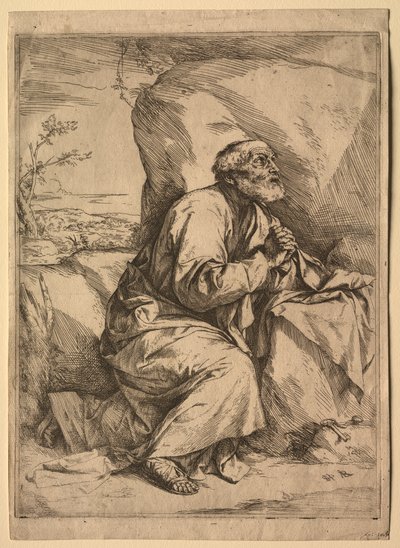 Den angrende St. Peter. av Jusepe de Ribera