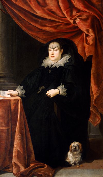 Maria Maddalena av Østerrike ca. 1621 (olje på lerret) av Justus Sustermans