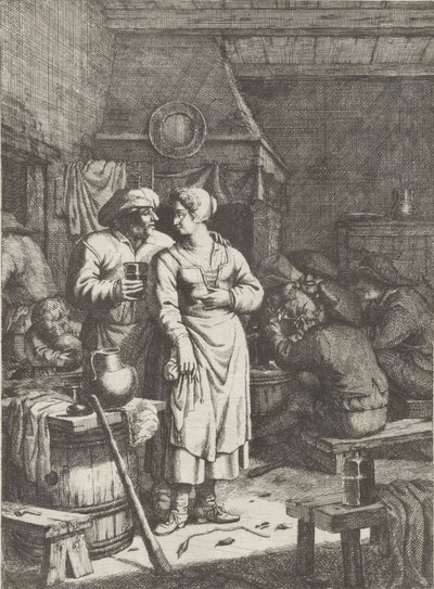 pubscene av Justus van den Nijpoort