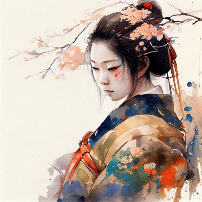 Japansk blomsterfred av Justyna Jaszke