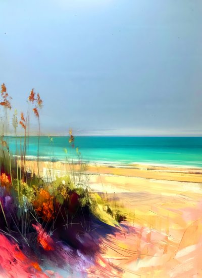 Livlige stranddyner av Justyna Jaszke
