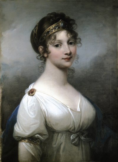 Portrett av dronning Louise av Preussen 1776-1810, 1802 av Józef Grassi