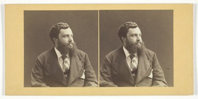 Uten tittel Portrait of a Man, midten av 1800-tallet. av K.K. Hof
