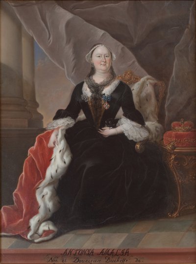 Antonia Amalia. Hertuginne av Brunswick og Lüneburg. Født 22. april 1696 av KMS Stroe 16 H Ubekendt
