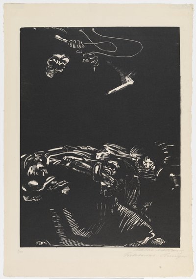 "Sult" av Käthe Kollwitz