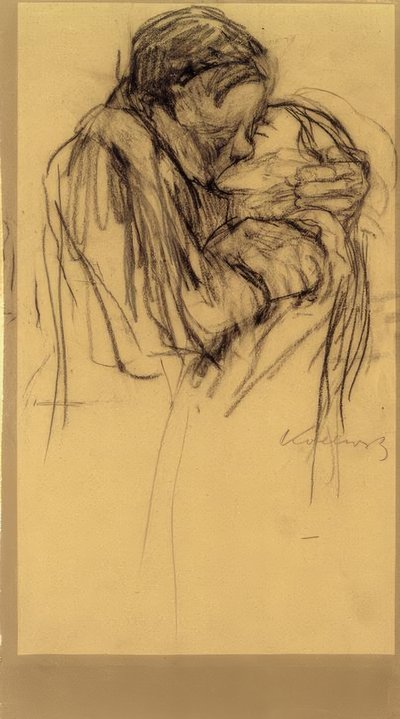 K. Kollwitz, Kysset av Käthe Kollwitz