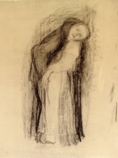 K.Kollwitz, elskere stående av Käthe Kollwitz