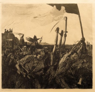 Käthe Kollwitz, opprør av Käthe Kollwitz