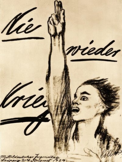 aldri mer krig av Käthe Kollwitz