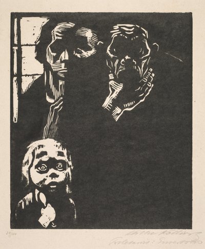 Proletariat: nr. 1 uten arbeid av Käthe Kollwitz