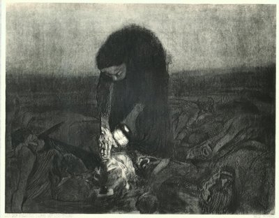 Slagmarken av Käthe Kollwitz