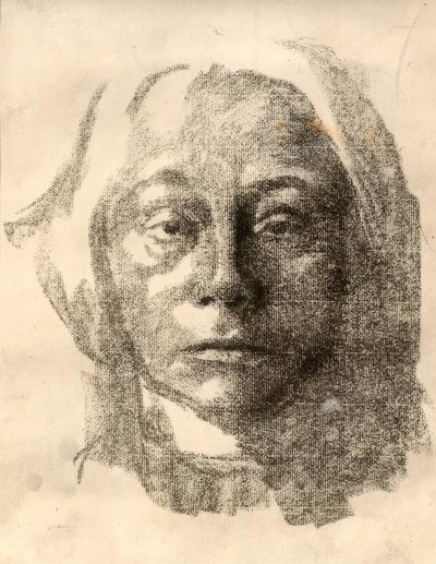 Selvportrett av Käthe Kollwitz