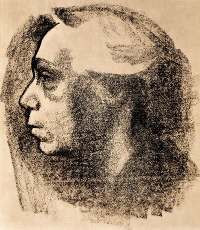 Selvportrett av Käthe Kollwitz