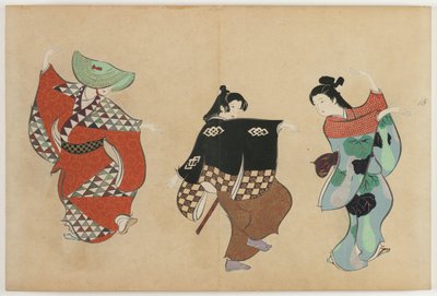 Flowers of a Hundred Worlds (Momoyogusa): Dans (Odori) av Kamisaka Sekka