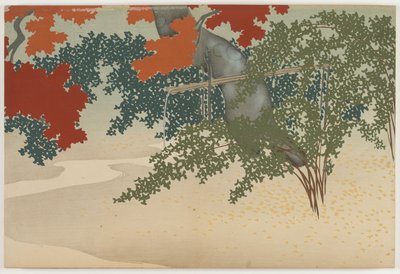 Flowers of a Hundred Worlds (Momoyogusa): Senhøst (Boshu) av Kamisaka Sekka